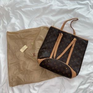 Louis Vuitton vertical shoulder bag